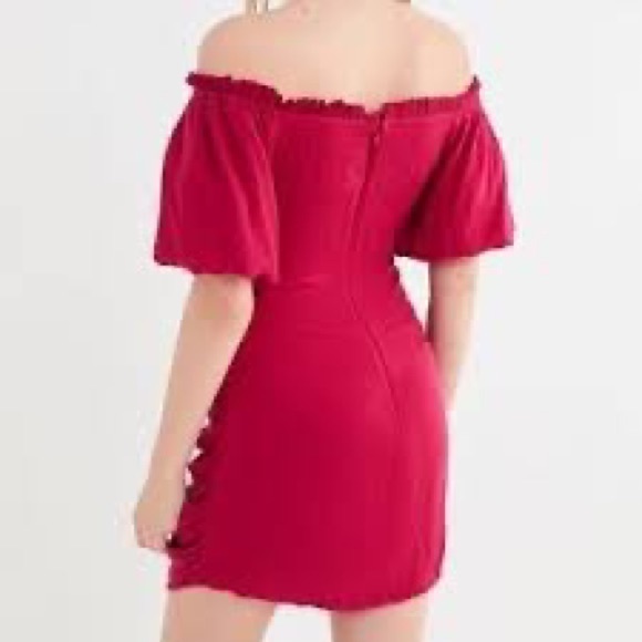 Urban Outfitters Raspberry Rouged Dress NWT - Picture 5 of 5